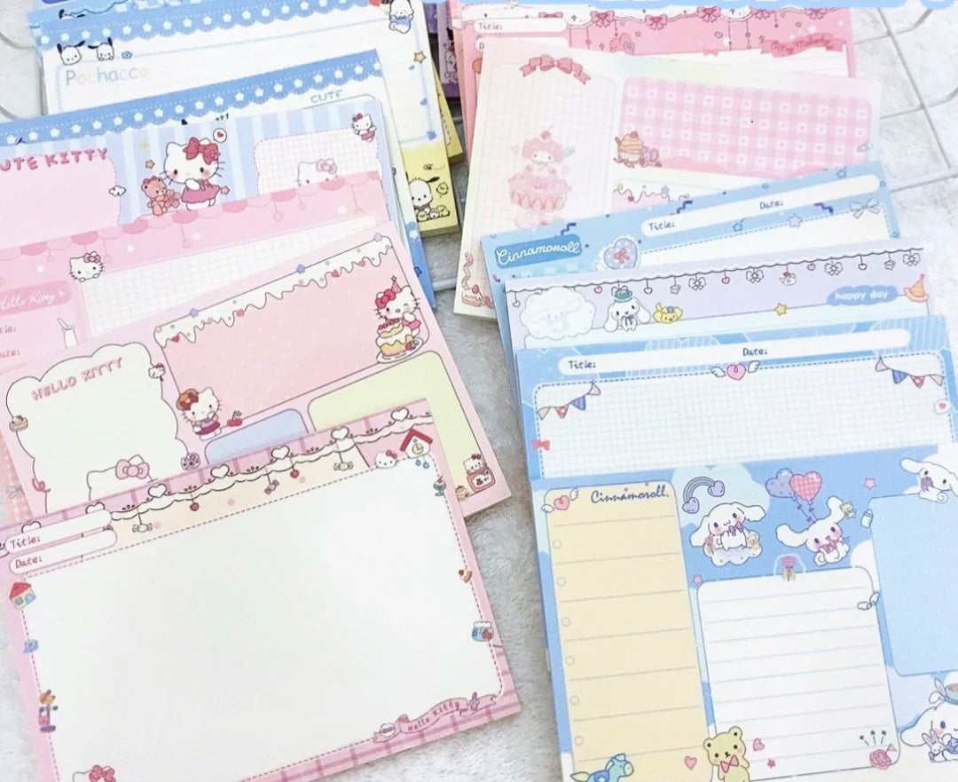 Sticky note/ A5 spiral notebook /memo pad/ notepad lucky bags