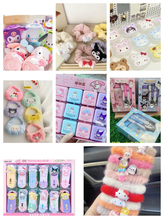 UPgrade Sanrio and labubu cute items lucky scoops, (20 items gurateed for 1 scoop,all high vale)