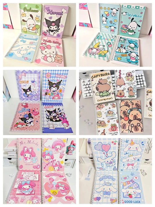 Sticky note/ A5 spiral notebook /memo pad/ notepad lucky bags