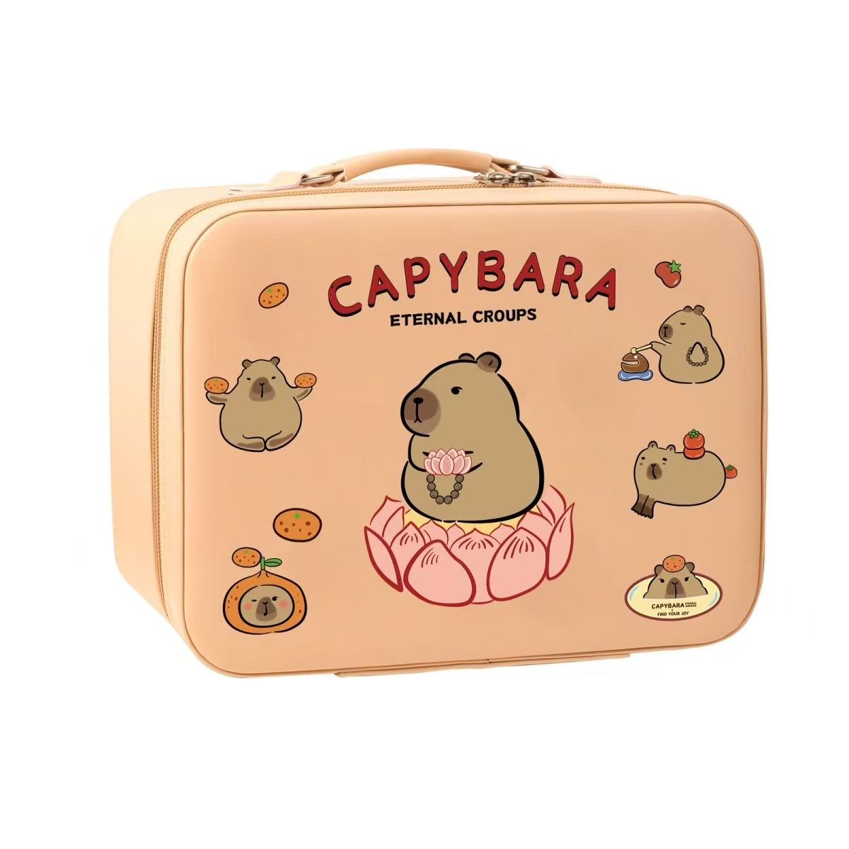 Empty Makeup Case  - Sanrio Makeup Case - Labubu Makeup Case - Kapibara Makeup Case - Stitch Makeup Case