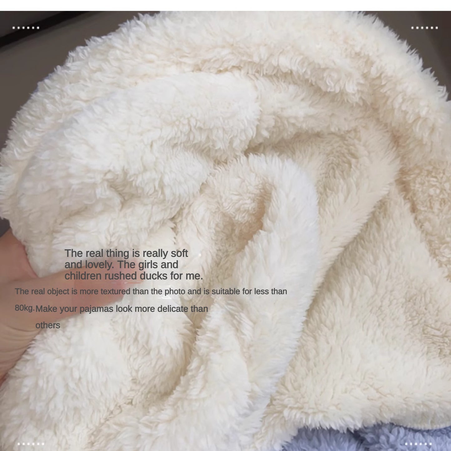 (Copy) Sanrio Pajamas Women's Velvet Sweet Plush Home Clothes Set