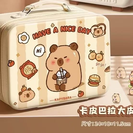 Empty Makeup Case  - Sanrio Makeup Case - Labubu Makeup Case - Kapibara Makeup Case - Stitch Makeup Case