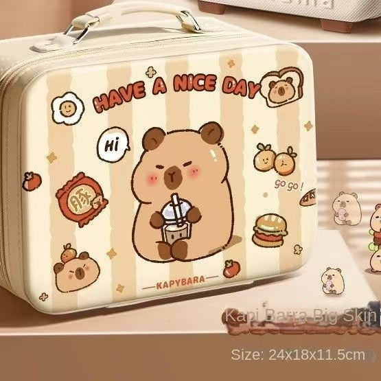 Empty Makeup Case  - Sanrio Makeup Case - Labubu Makeup Case - Kapibara Makeup Case - Stitch Makeup Case