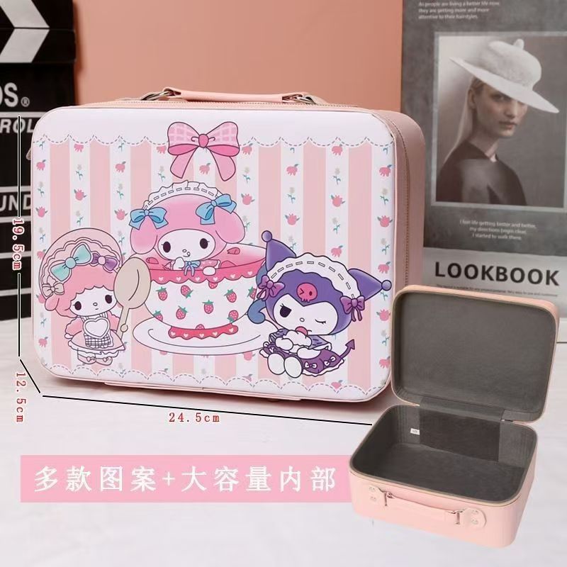 Empty Makeup Case  - Sanrio Makeup Case - Labubu Makeup Case - Kapibara Makeup Case - Stitch Makeup Case