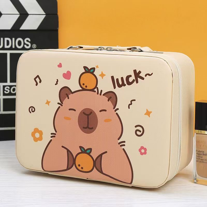Empty Makeup Case  - Sanrio Makeup Case - Labubu Makeup Case - Kapibara Makeup Case - Stitch Makeup Case